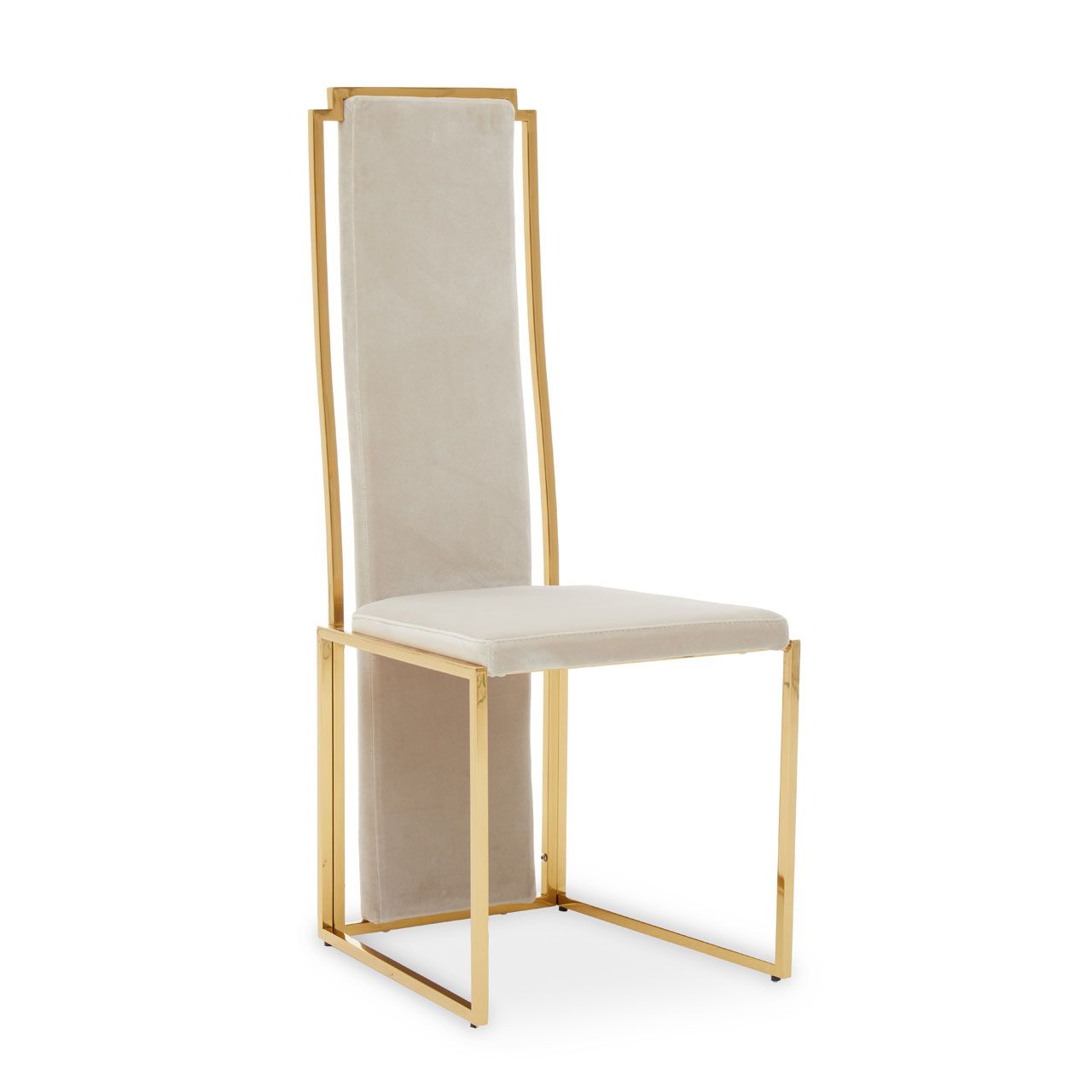 Gold Frame Dining Chair