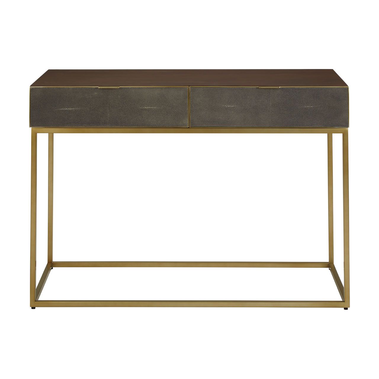 Iron Frame Console Table