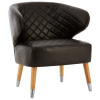 faux leather chair
