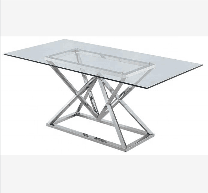Riga Silver Dining Table