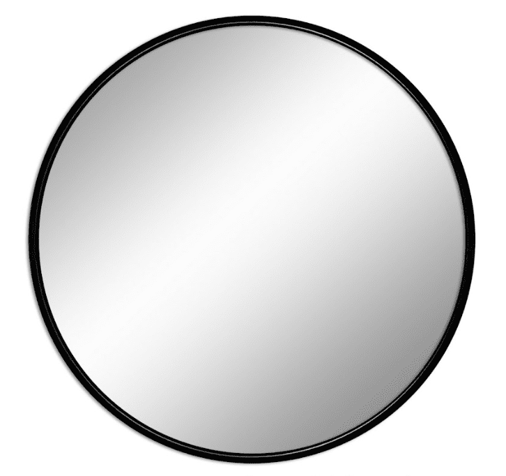 Black Lucerne Mirror