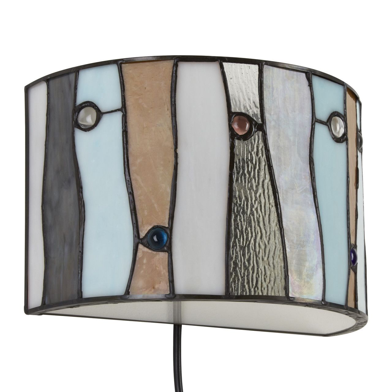 Abstract Glass Wall Light