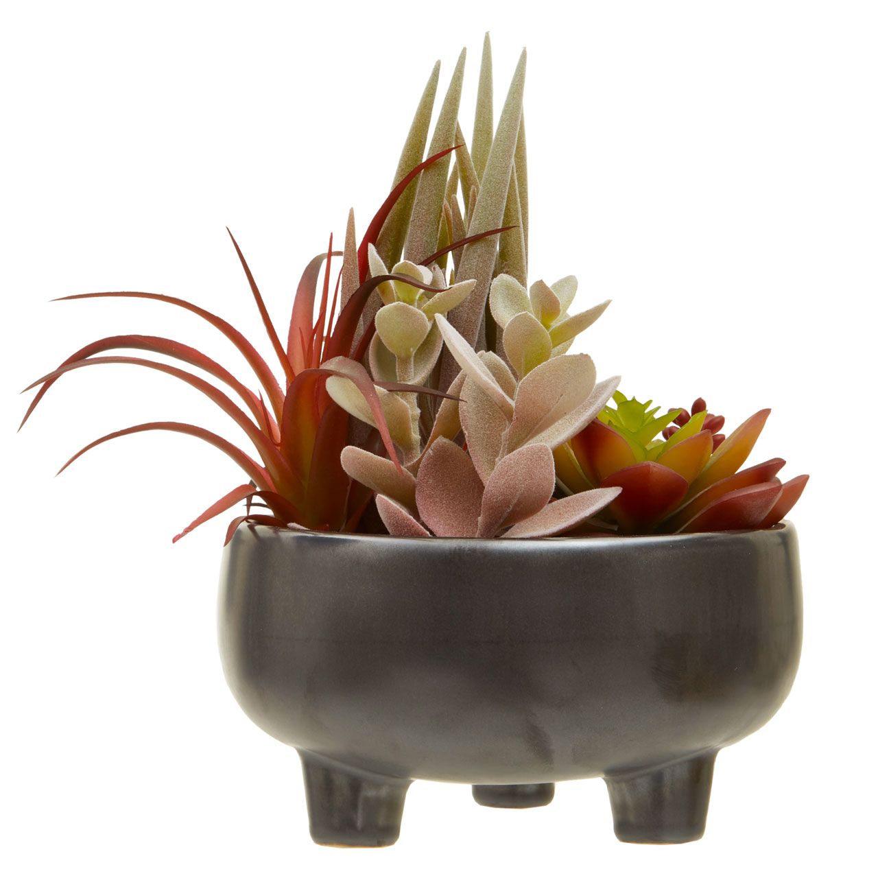 Medium Grey Ceramic Pot