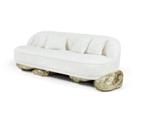 Angra White Sofa