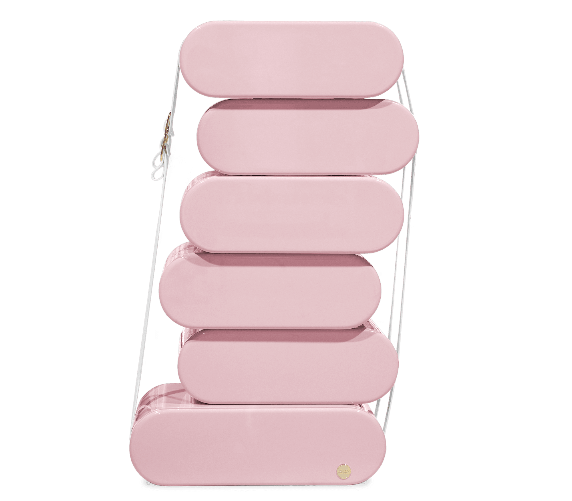 Pink Cloud 6 Drawers Chest