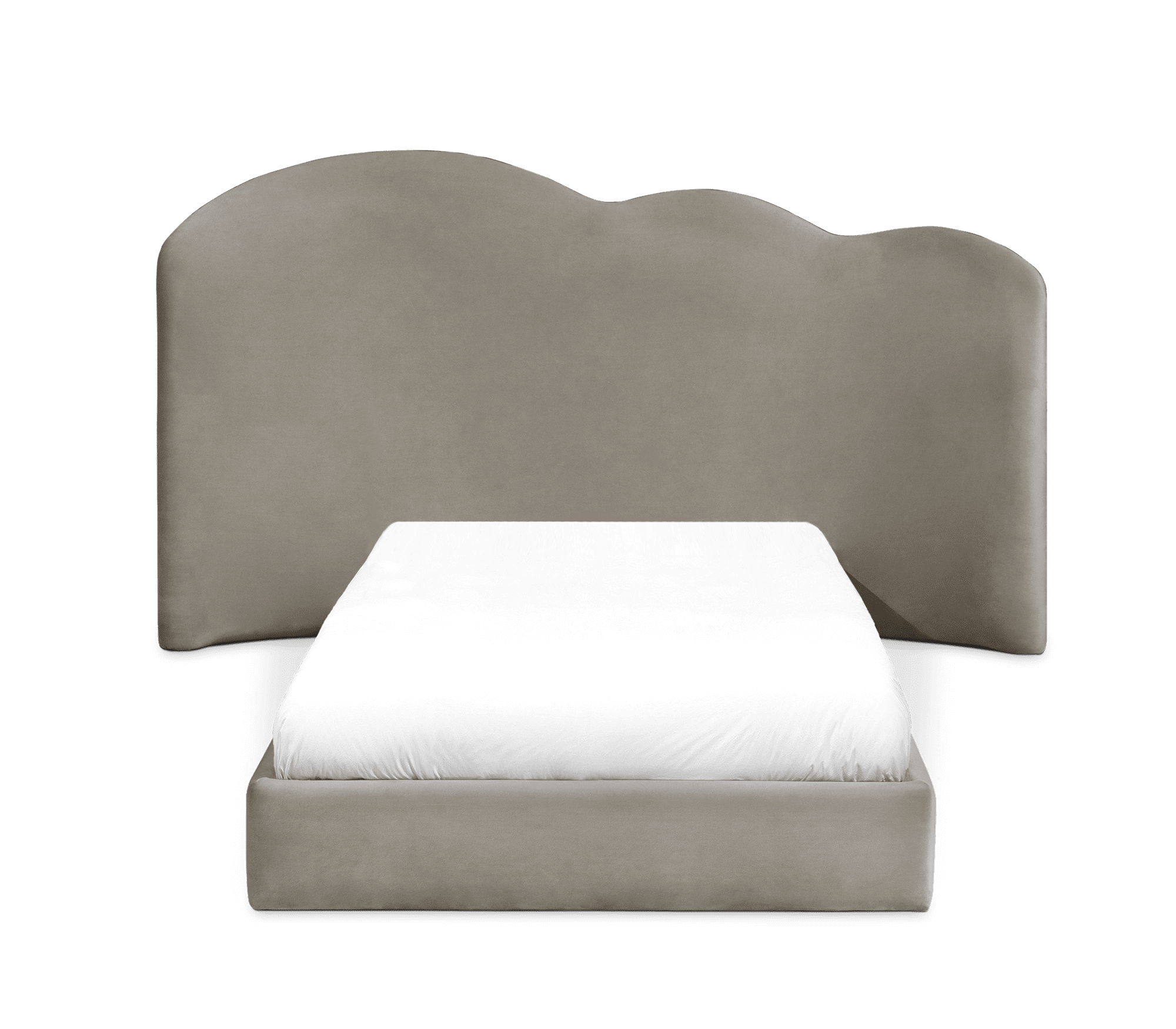 Taupe Cloud Bed