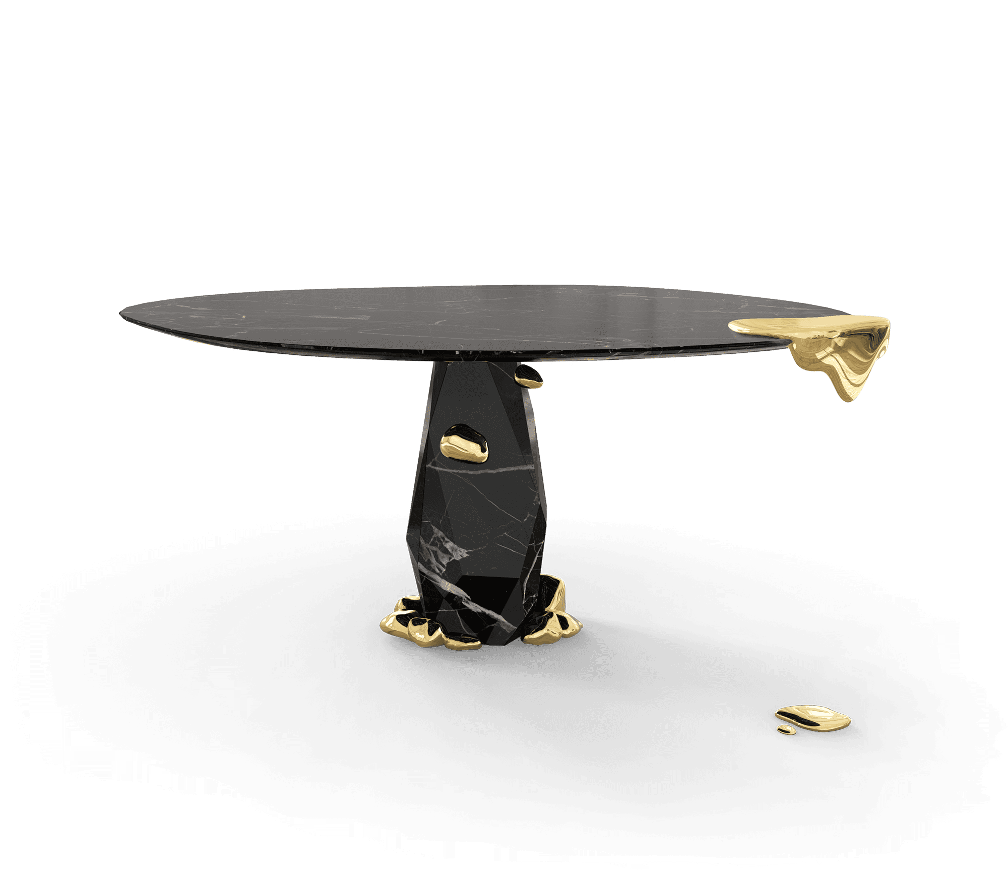 Diamond Nero Marquina Dining Table