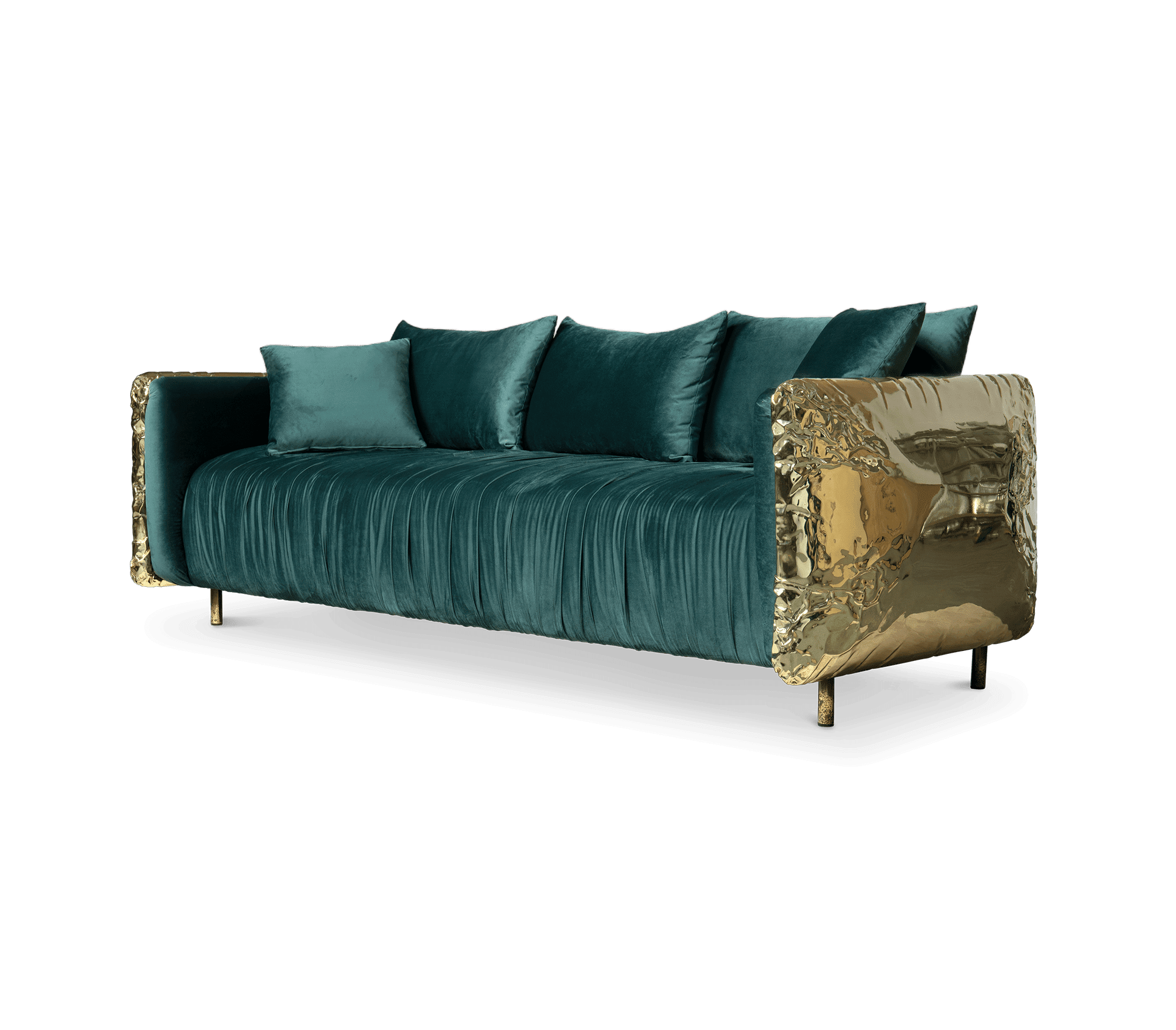 Imperfectio Green Sofa
