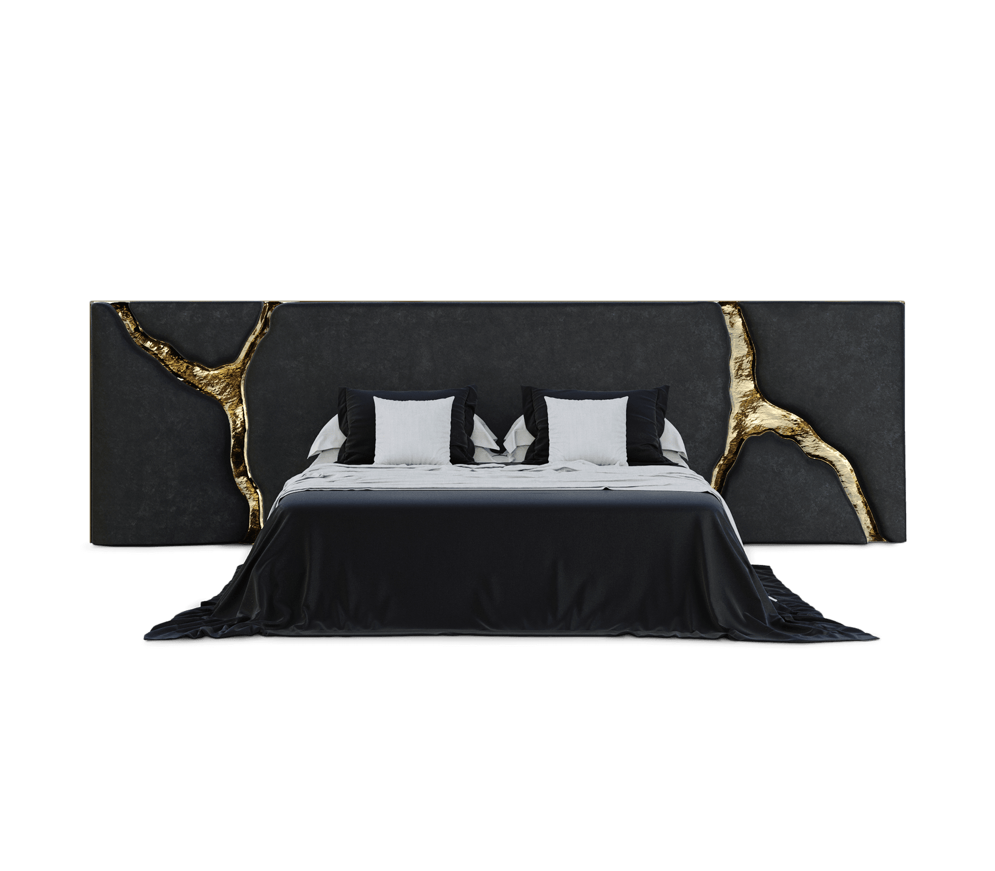 Lapiaz Black Headboard