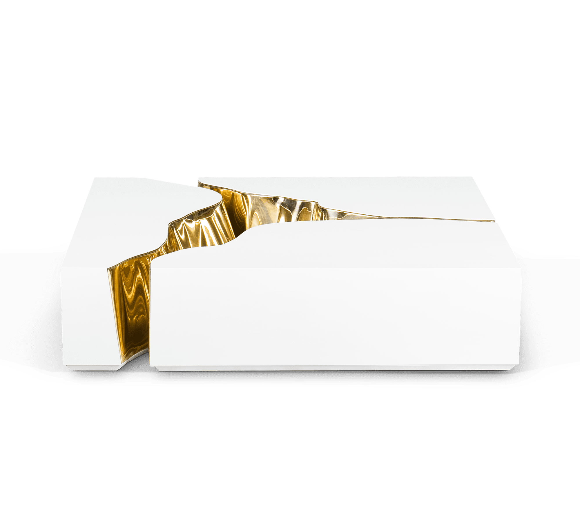 Lapiaz White Center Table