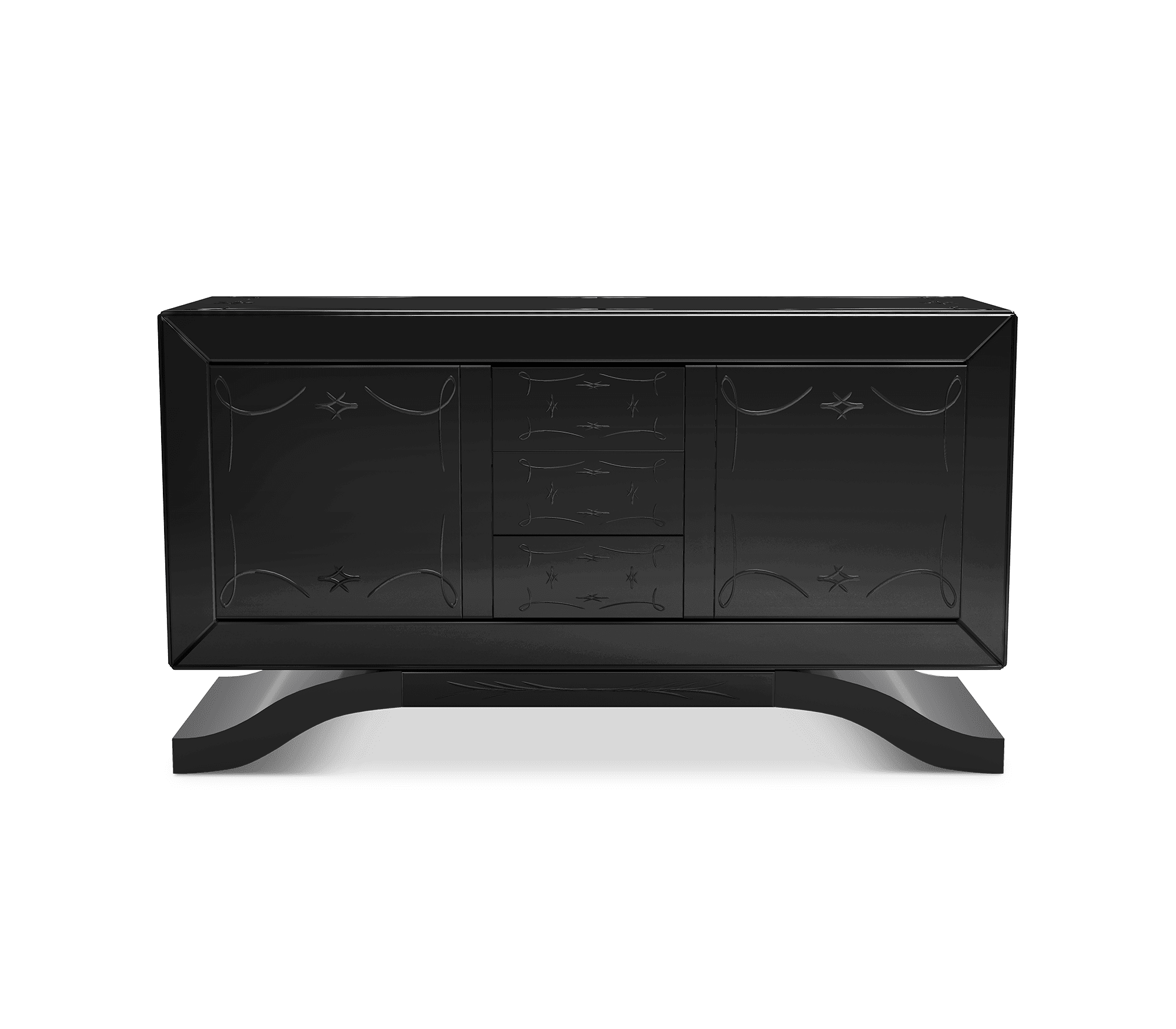 Metropolitan Black Sideboard
