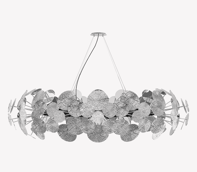 Newton Silver Chandelier