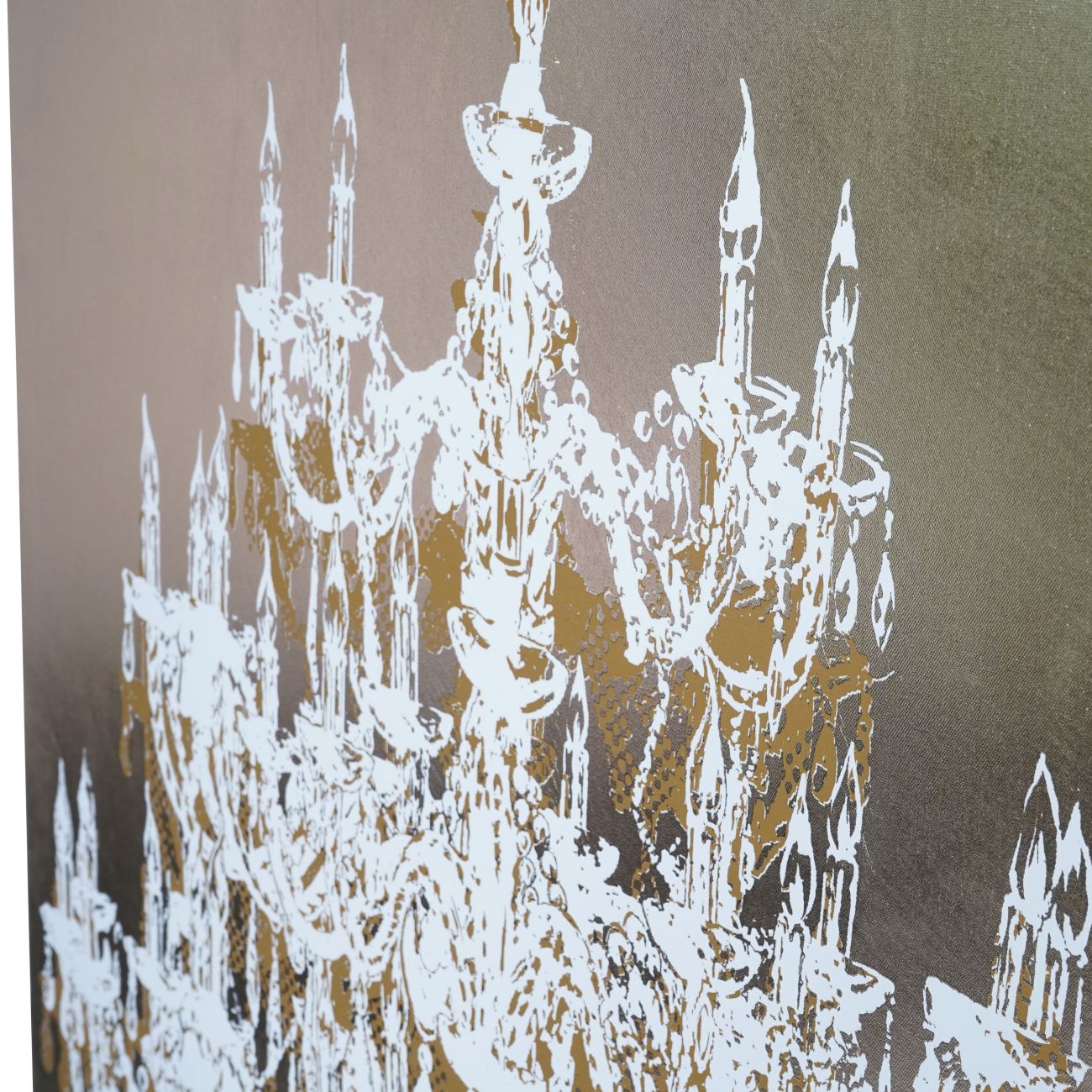 Gold Foiled Canvas Wall Art - Image 5