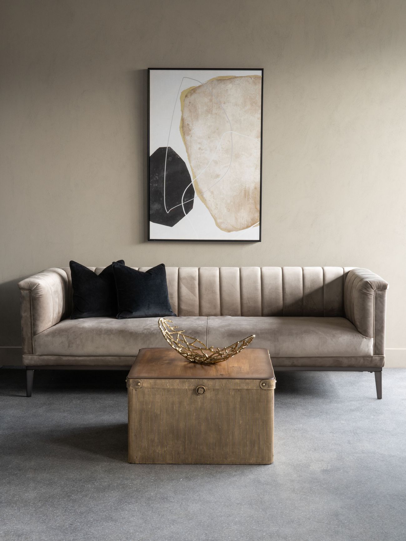Framed Abstract Canvas Wall Art - Image 7