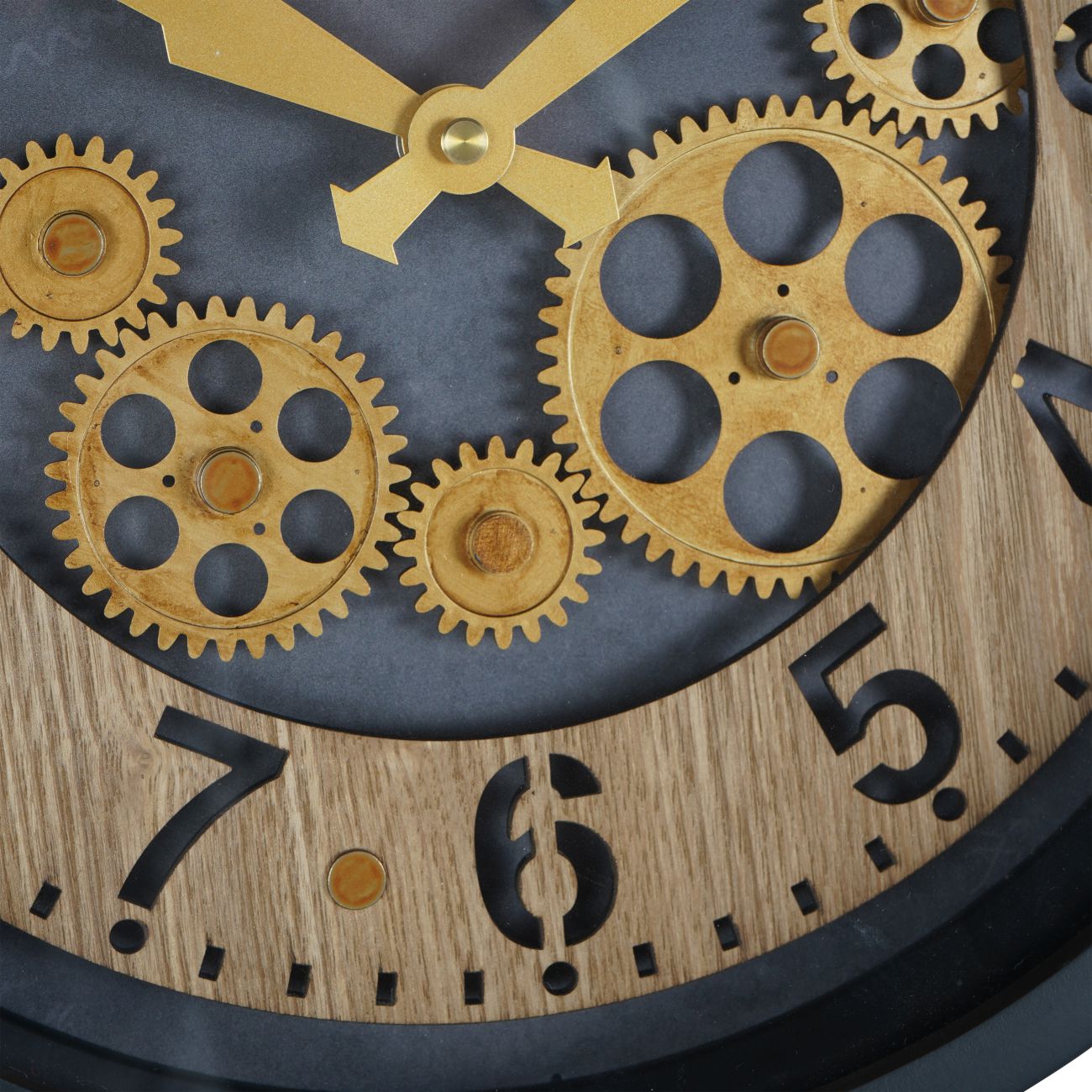 Palladium Mini Cogs Clock Black - Image 5