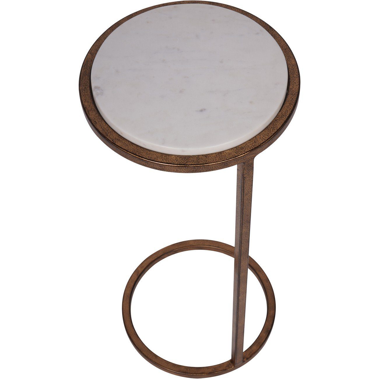 Side Table White Banswara Marble - Image 3