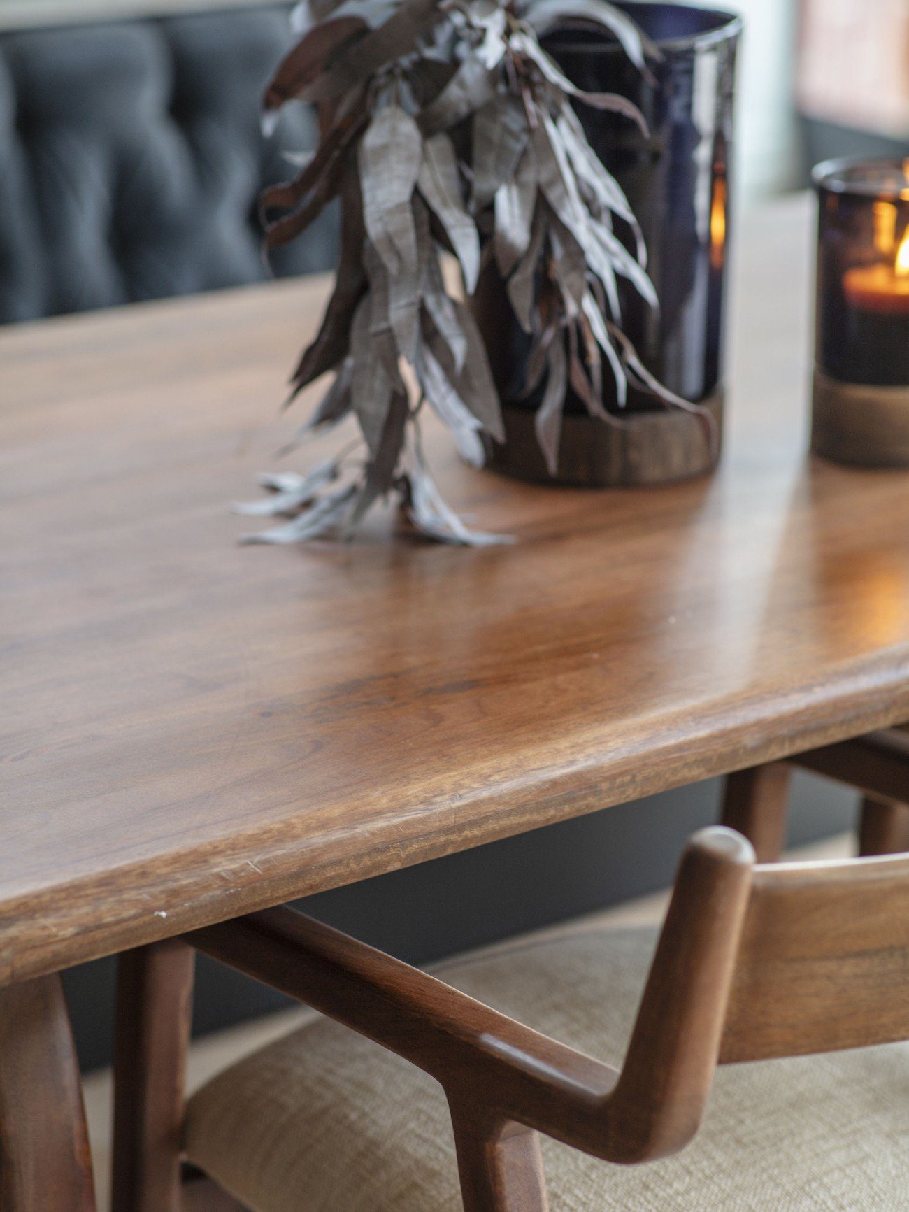 Rectangular Wooden Dining Table - Image 3