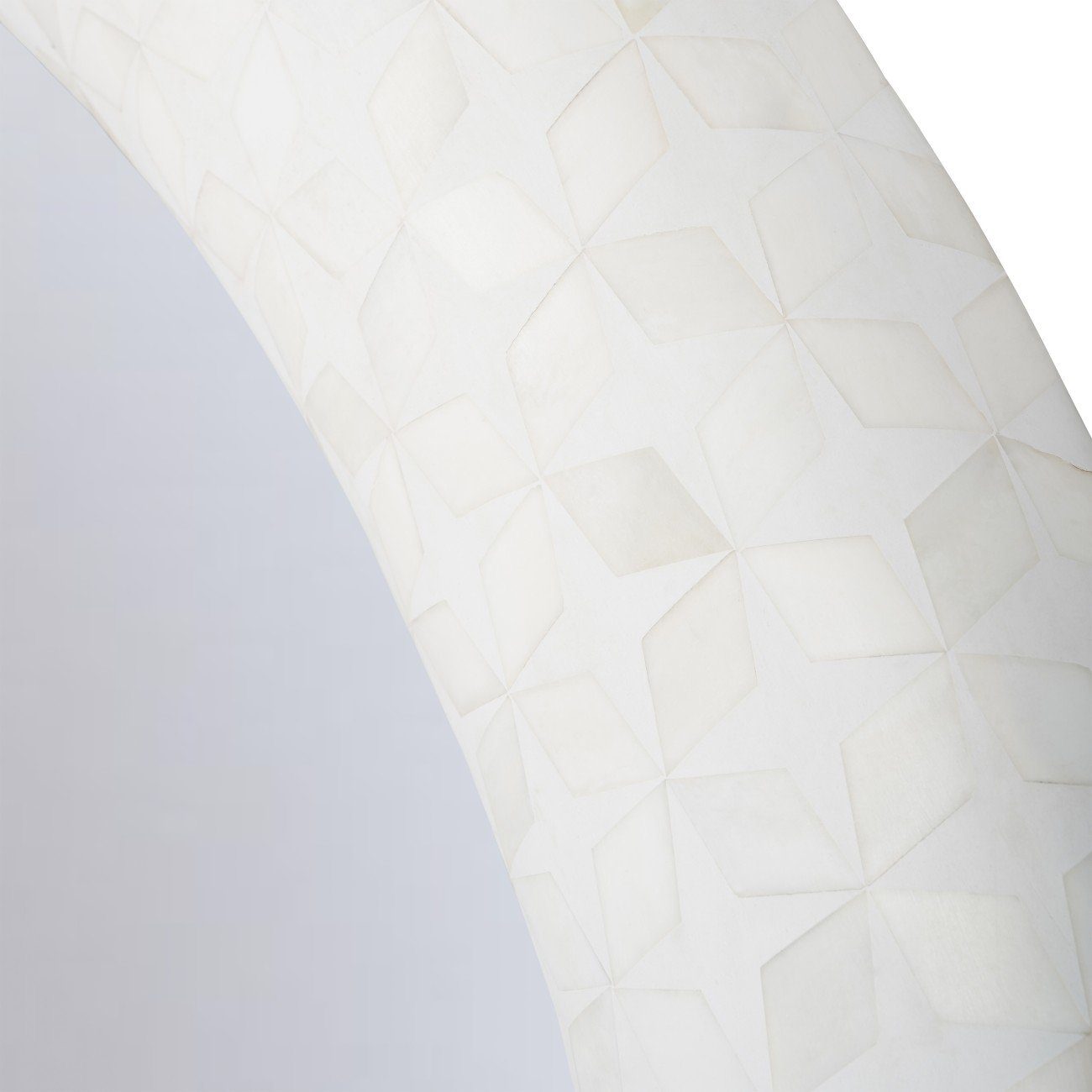 Bone Inlay Round Mirror - Image 4