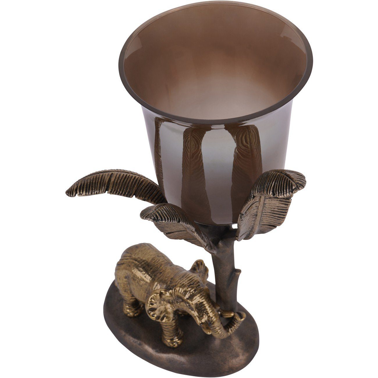 Elephant Hurricane Candle Holder Small - Image 3