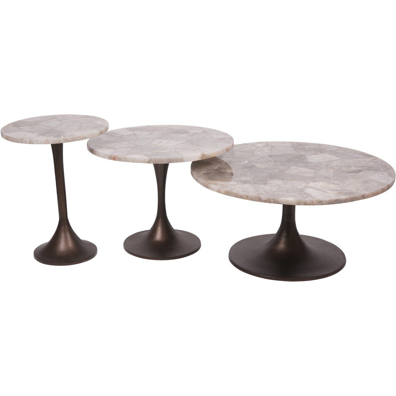 Smokey Quartz Side Table Small - Image 8
