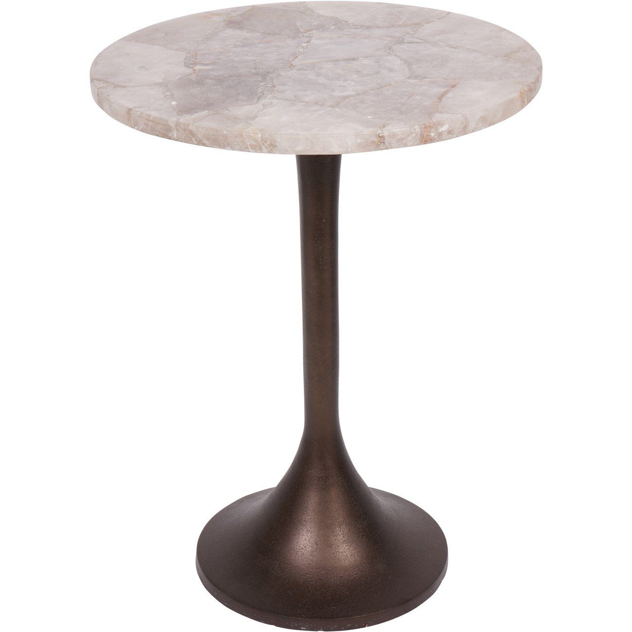 Smokey Quartz Side Table Small