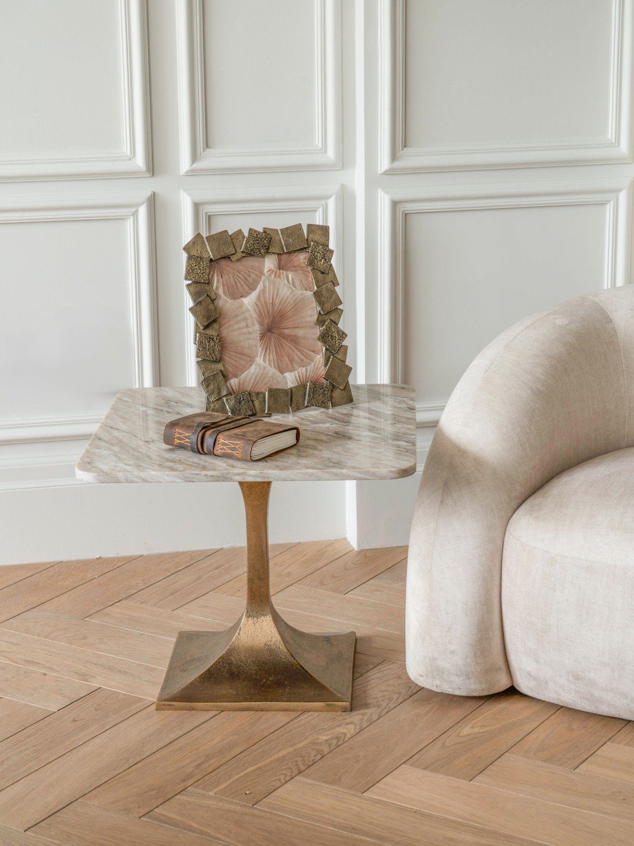 Marble Side Table Large - Image 6