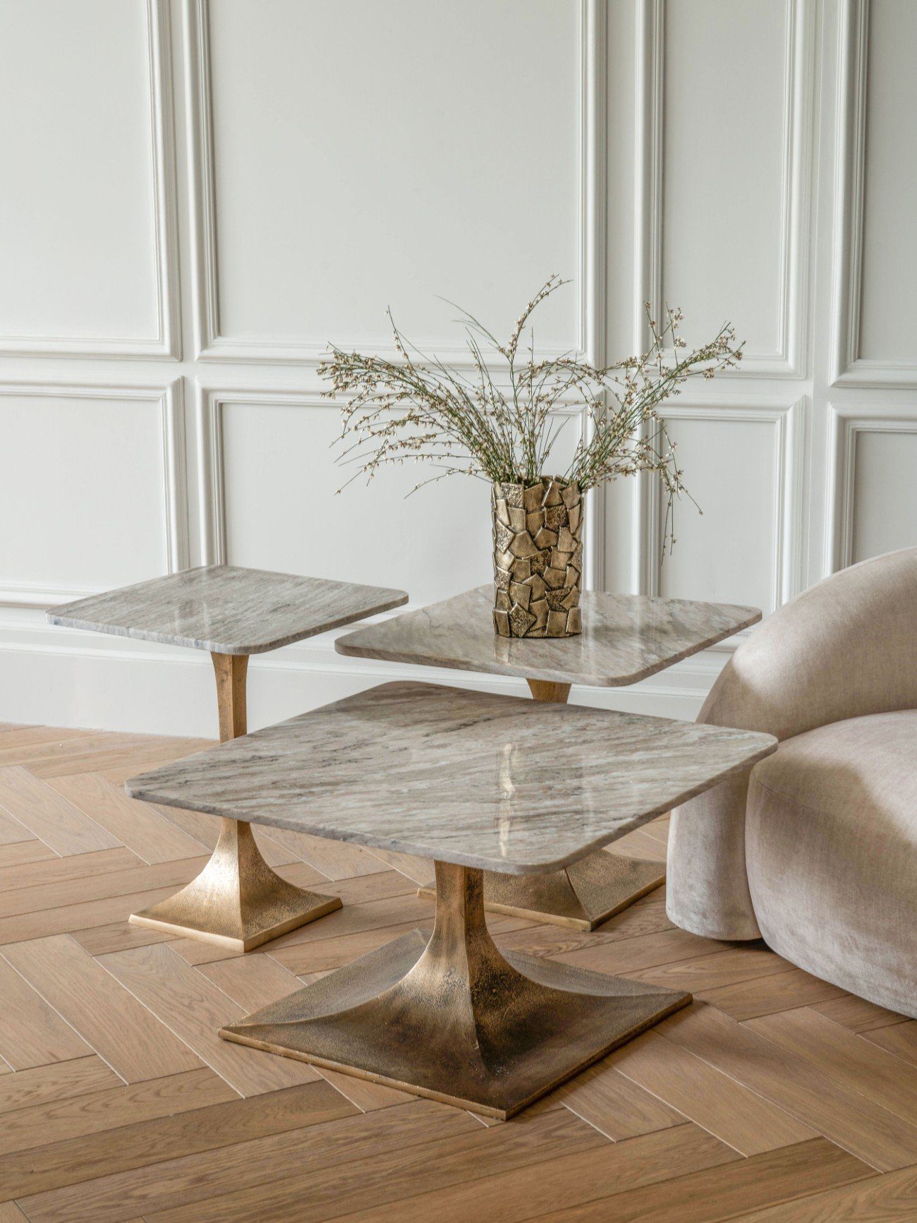 Marble Side Table Large - Image 8