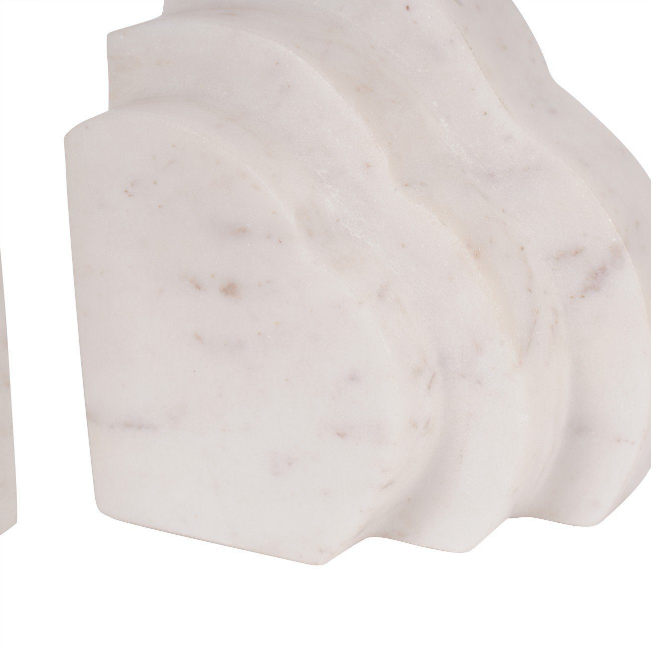 White Marble Cloud Bookends - Image 5