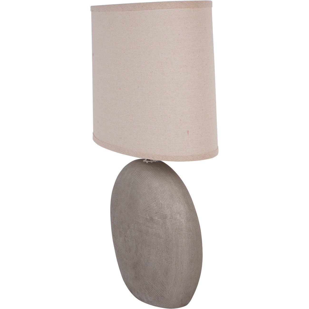 Ceramic Table Lamp With Shade Stone - Image 2