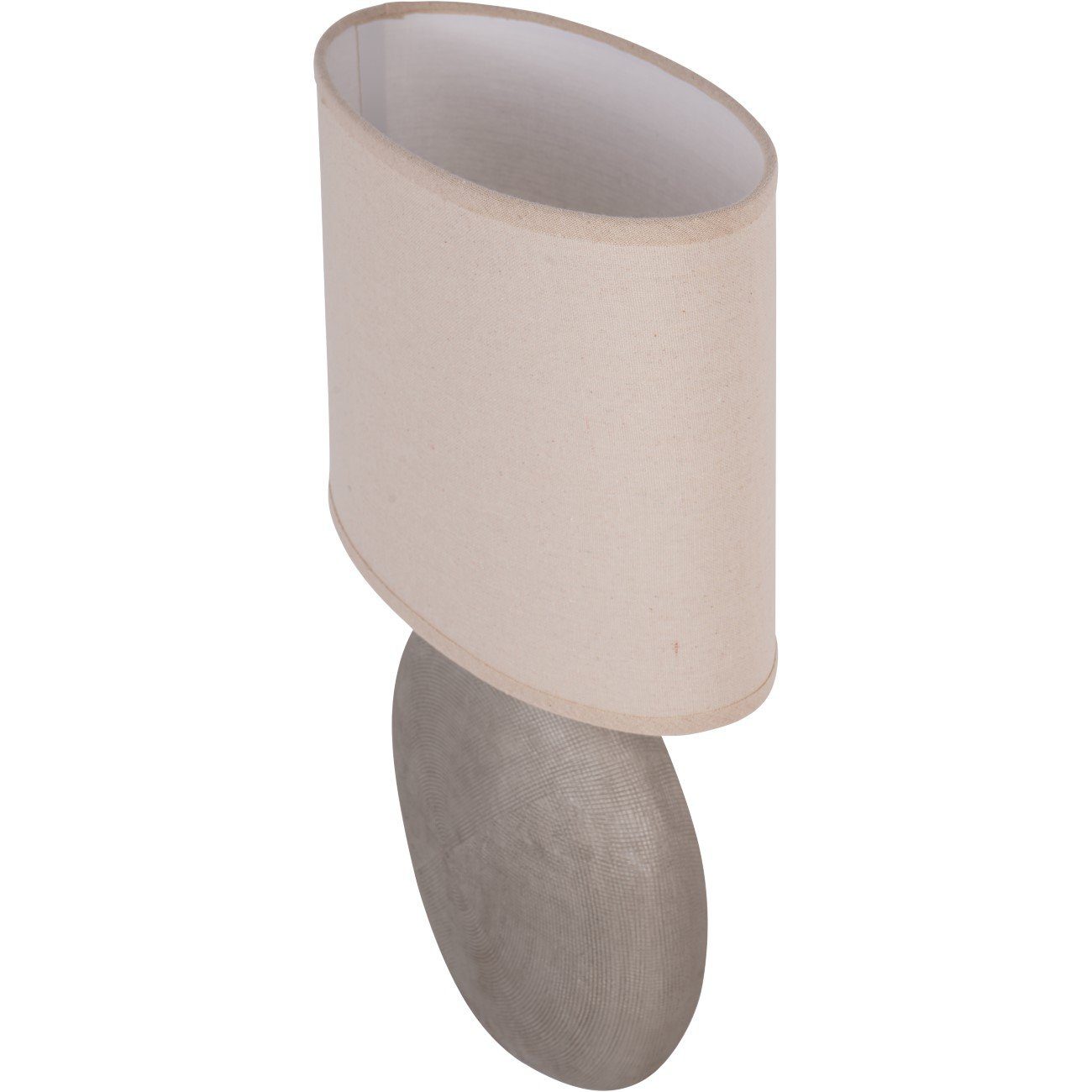 Ceramic Table Lamp With Shade Stone - Image 3
