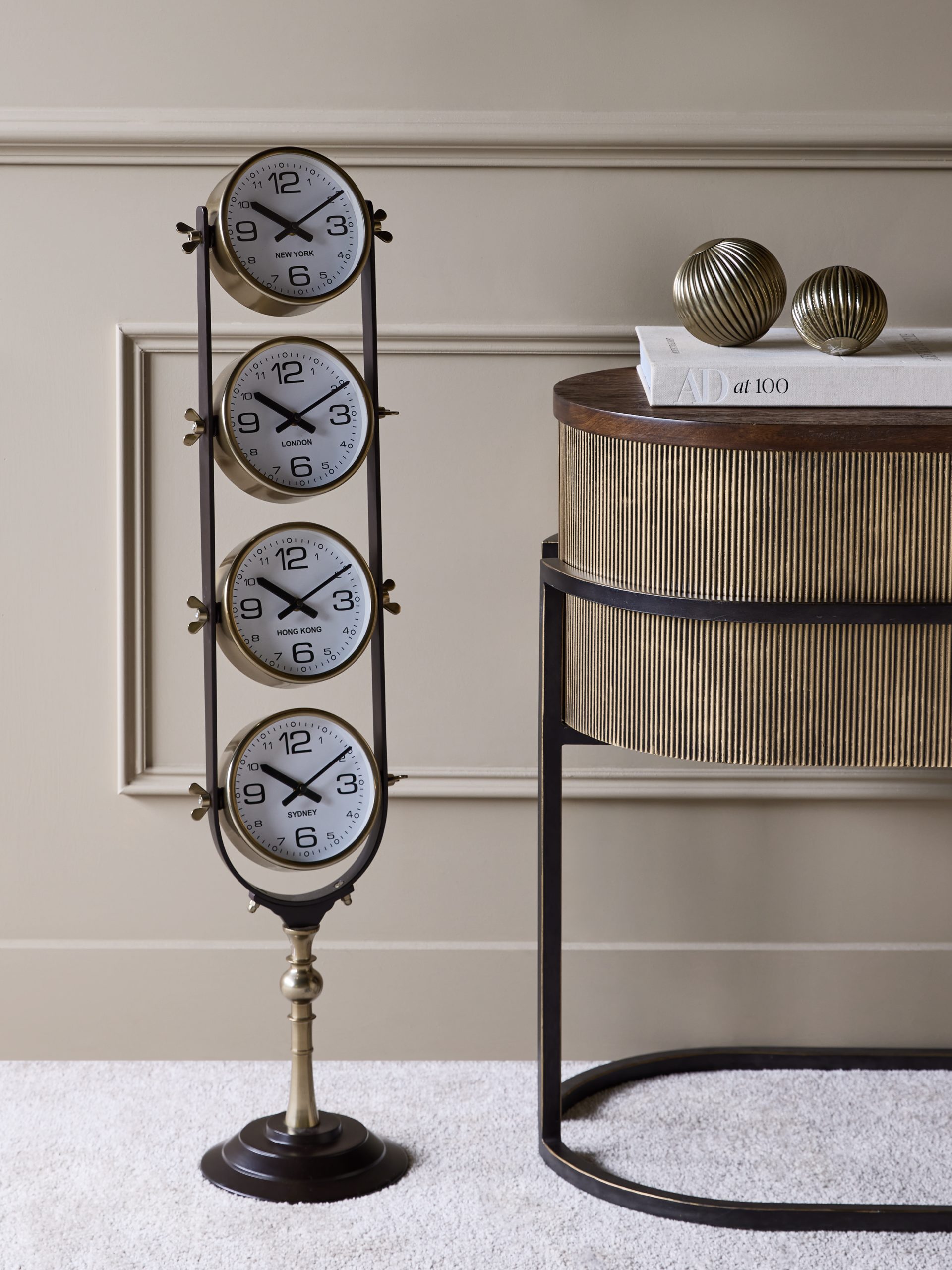 Sterling World City Floor Clock - Image 6