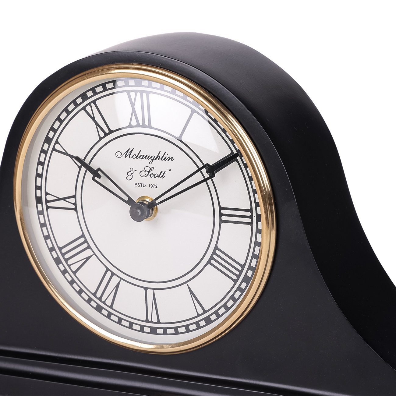 Retro Black Carriage Clock - Image 5
