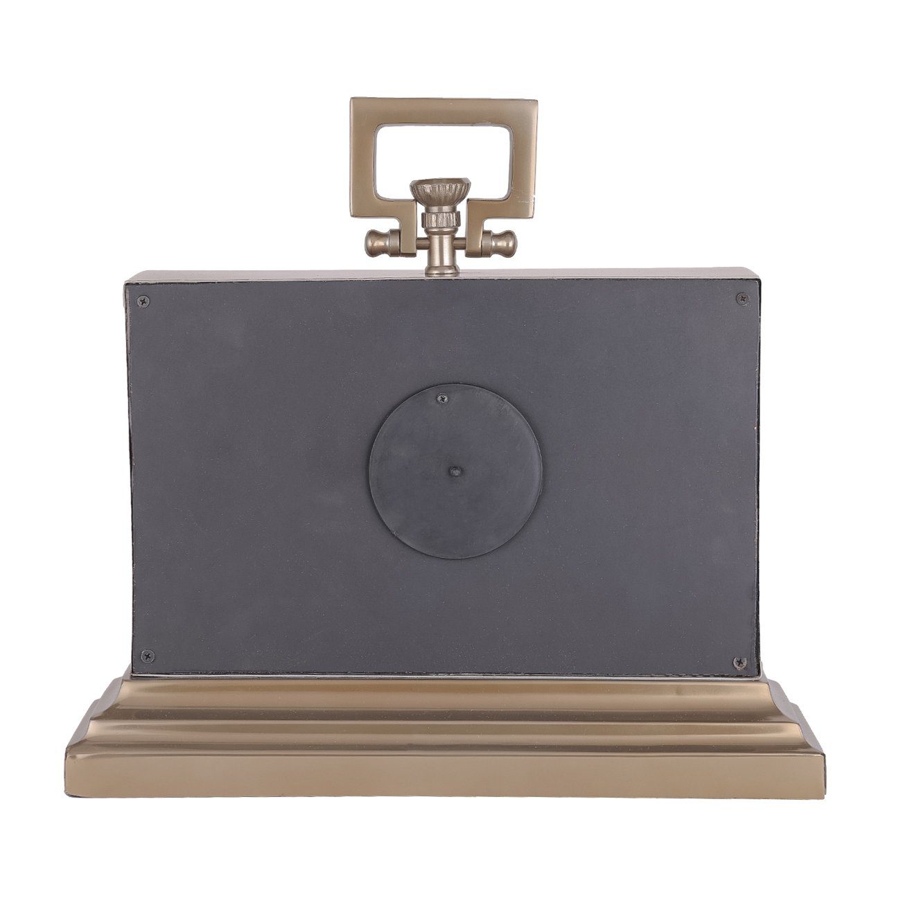 Latham Brass Rectangular Clock Small - Image 3