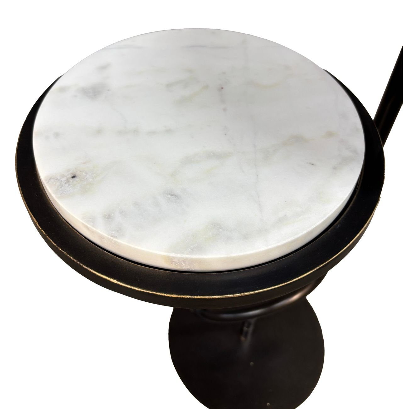 Side Table White Banswara Marble - Image 3