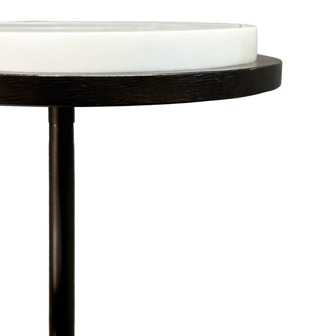 Side Table White Banswara Marble - Image 4