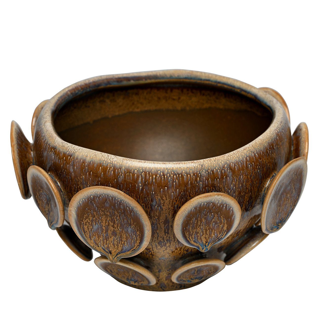 Glazed Stoneware Planter - Image 2