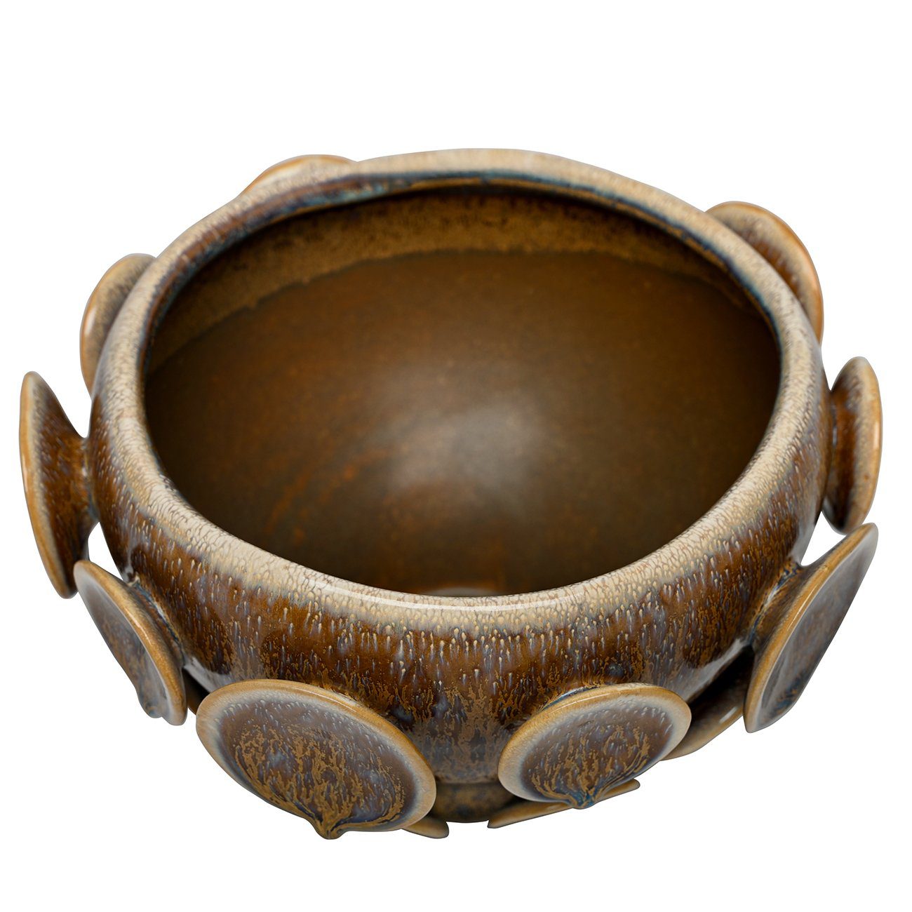 Glazed Stoneware Planter - Image 3