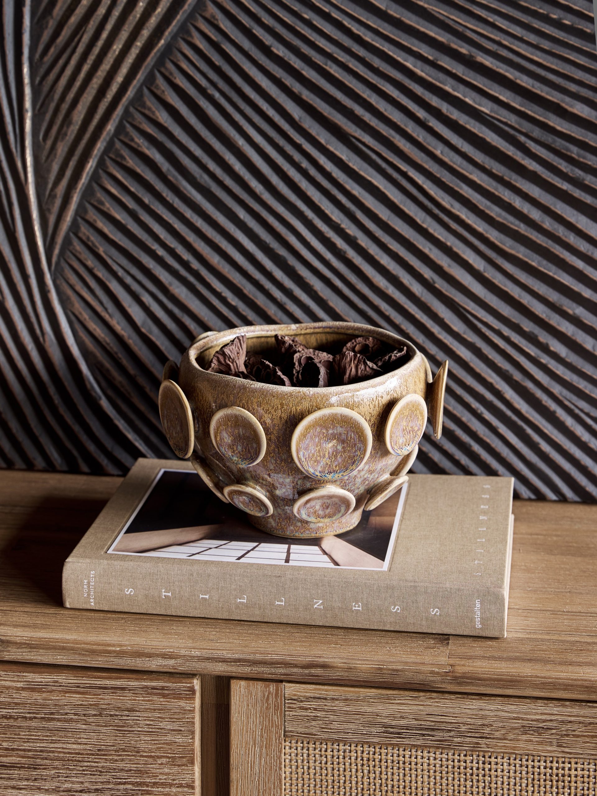 Glazed Stoneware Planter - Image 6