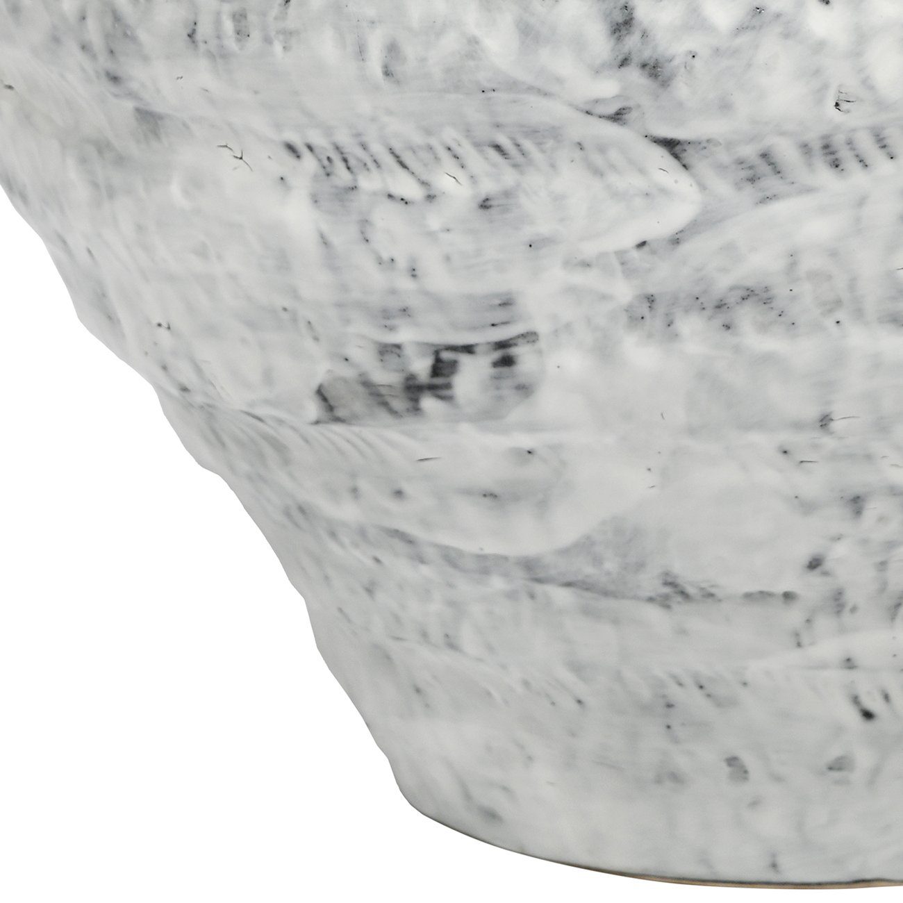 White Glazed Vase Medium - Image 5