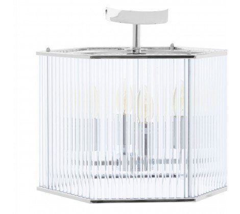 Contemporary Hexagonal Chandelier - Image 2