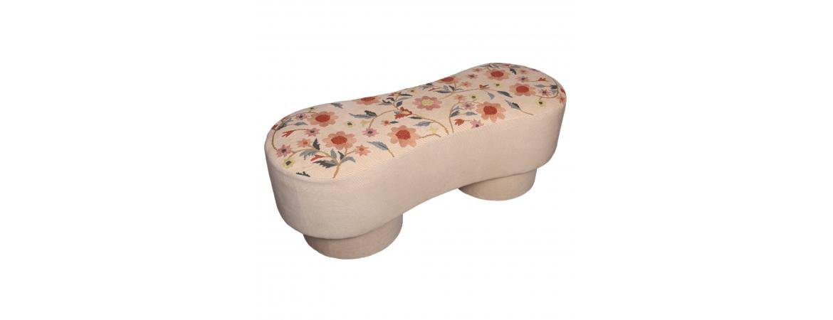2 Seater Upholstered Bench - Image 3