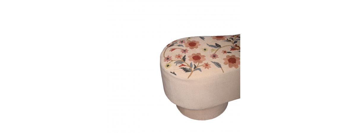 2 Seater Upholstered Bench - Image 4