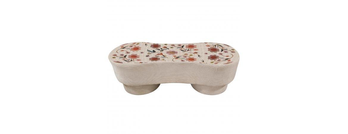 2 Seater Upholstered Bench - Image 5