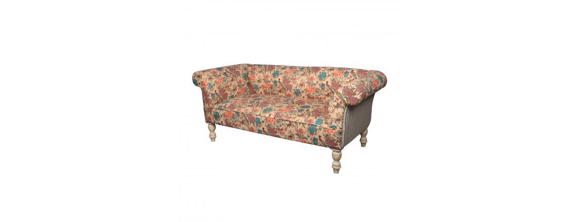 Floral Two Seater Sofa - Image 4