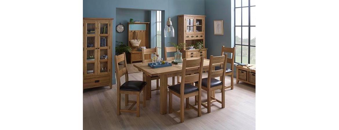 Oasis Extension Dining Table 1.4 - 1.8M - Image 4