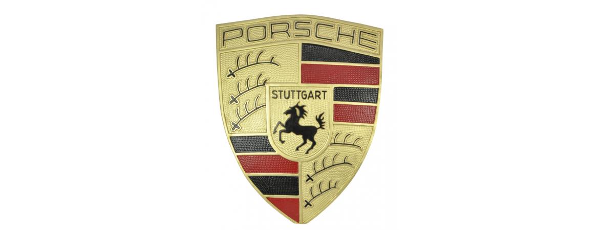 Large Porsche Wall Plaque