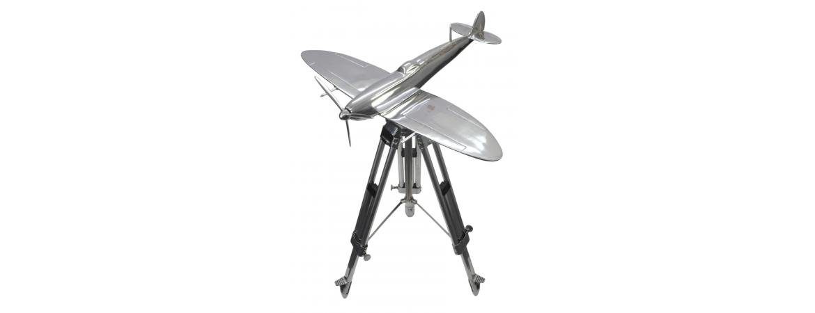 Spitfire Model Aircraft on Tripod (large) - Image 3