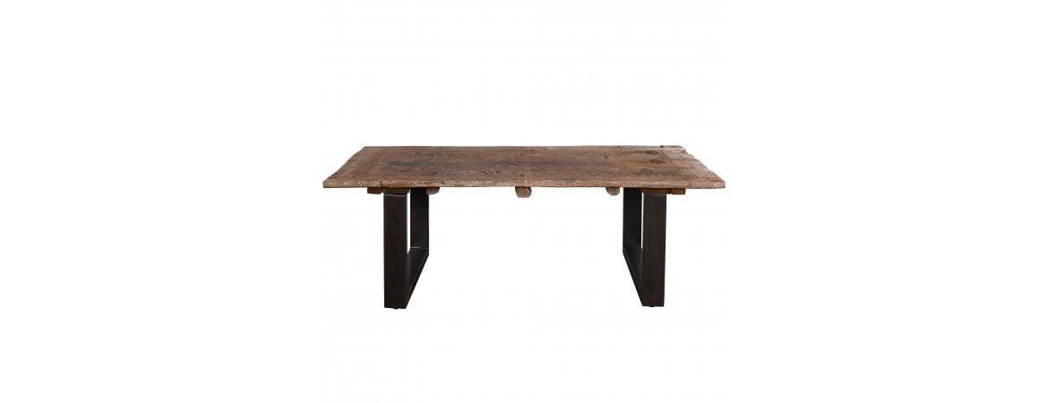Wooden Shutter Slats Coffee Table