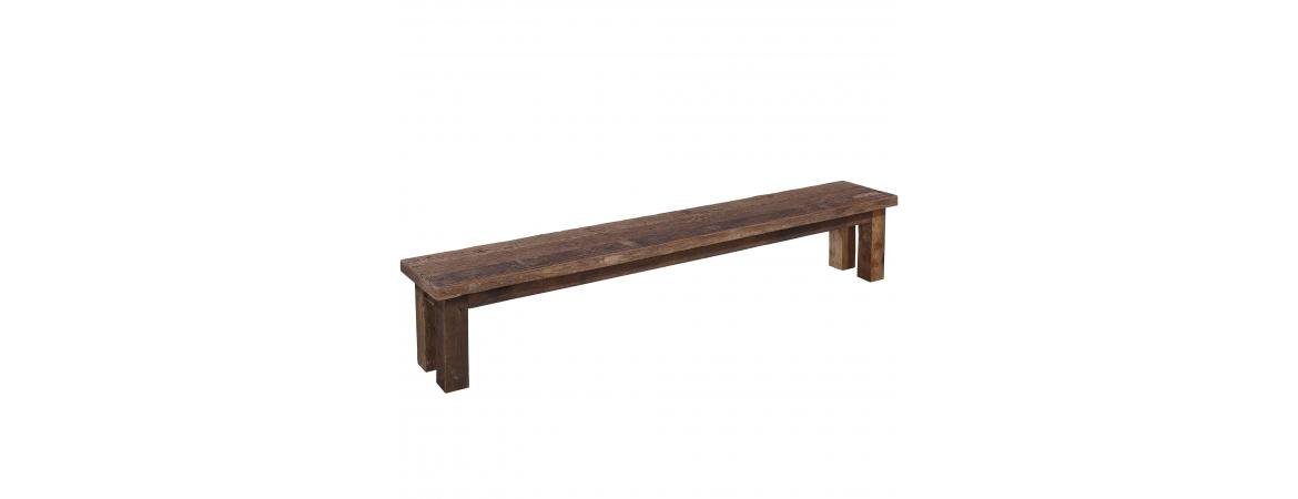 2.5m Wooden Bench