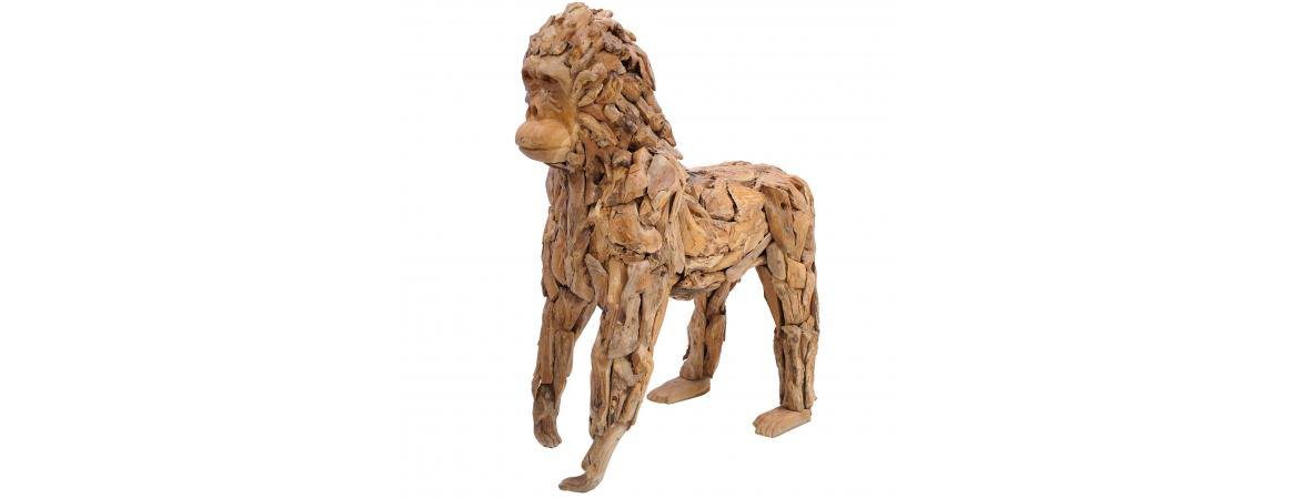 Walking Gorilla Sculpture 150cm - Image 3